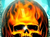 Flame Skull